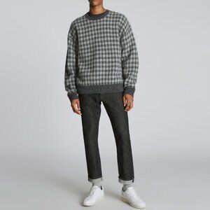 NWOT Everlane Slim-Fit Selvedge Jeans in Black Rinse 31x32